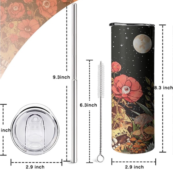 Boho Moon Tumbler - Picture 2 of 3